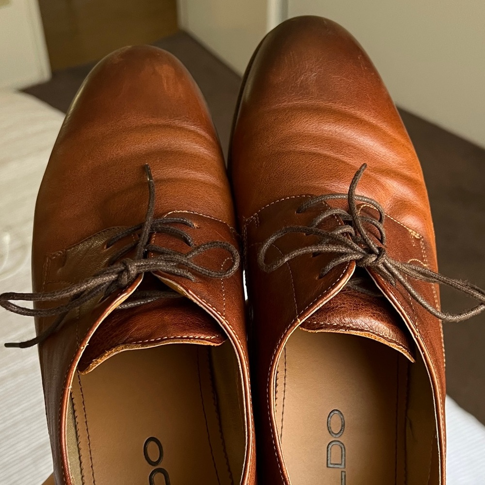 Formal Wear Oxfords & Lace-up Shoes - ALDO - Brown 👞 Size 10.5 - Picture 12 of 13